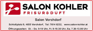 Matchballsponsor Salon Kohler, Vorchdorf