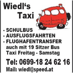 Matchballsponsor Wiedl's Taxi