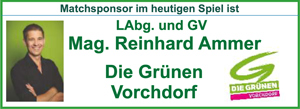 Matchsponsor LAbg. und GV Mag. Reinhard Ammer