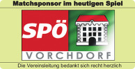 Matchsponsor SPÖ Vorchdorf