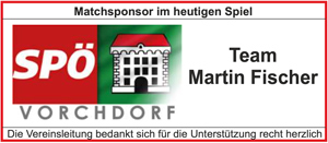 Matchsponsor SPÖ Vorchdorf
