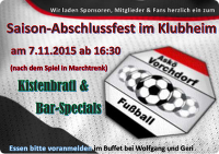 Flyer Saisonabschluss 2015