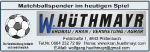 Matchballsponsor Firma Hüthmayr